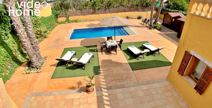 Villa mit Pool und Urlaubsgenehmigung neben dem Maioris Golfplatz